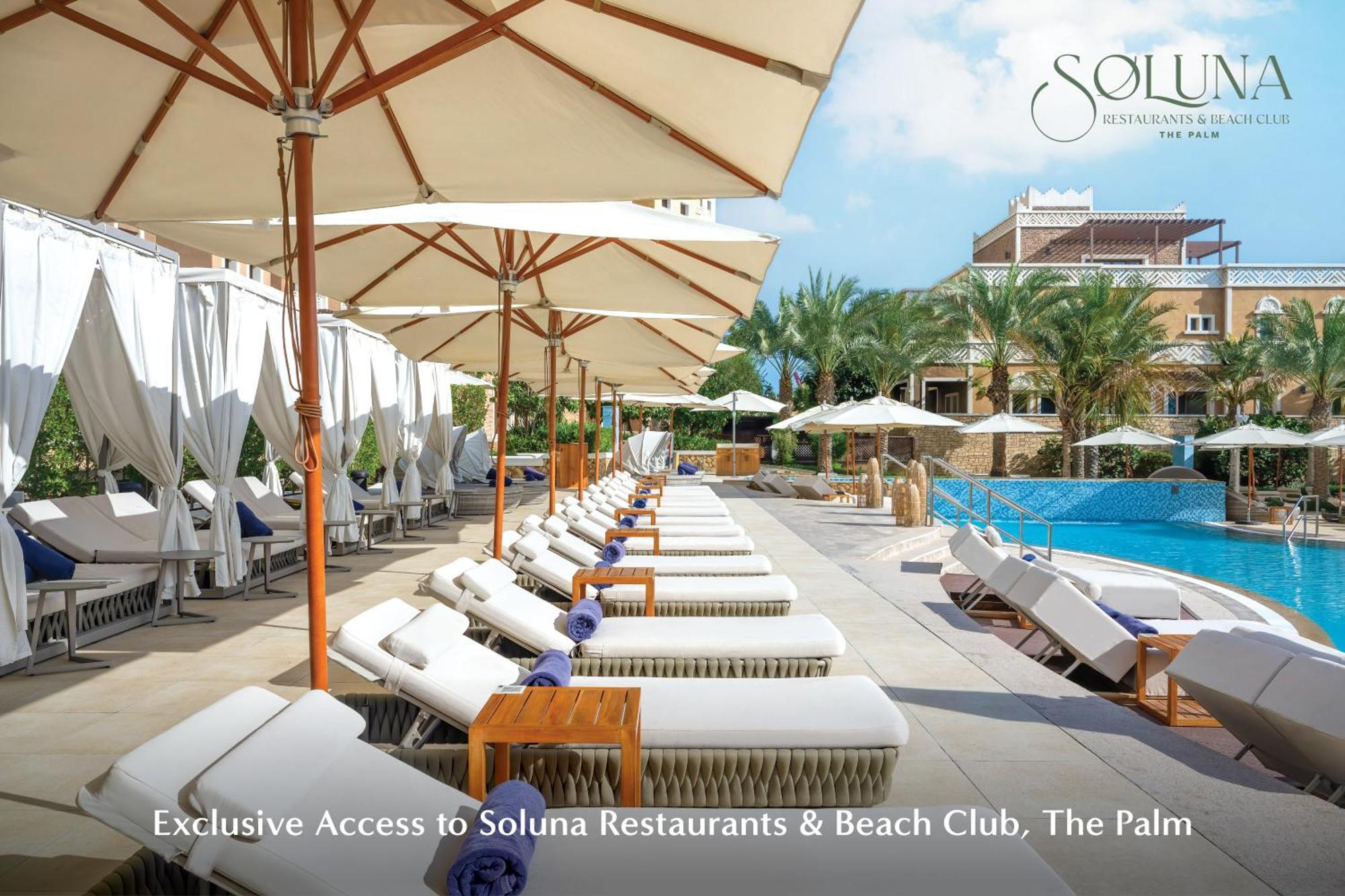 Hotel The First Collection Dubai Business Bay Zewnętrze zdjęcie Soluna Beach Club